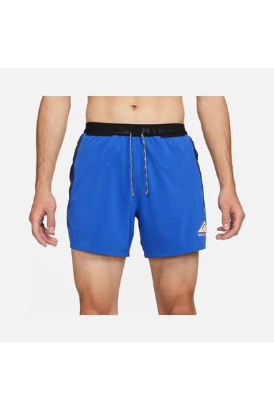 Nike Dri-Fit Secondsunrise 13cm (approx.) Brief-Lined Trail Erkek  astarlı mavi spor şort  dv9311