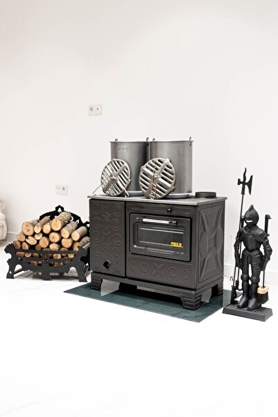 VAV Mühendislik Kovalı Fırınlı Önden Delikli Kömür Odun Maşinga Ve Kuzine Modeli