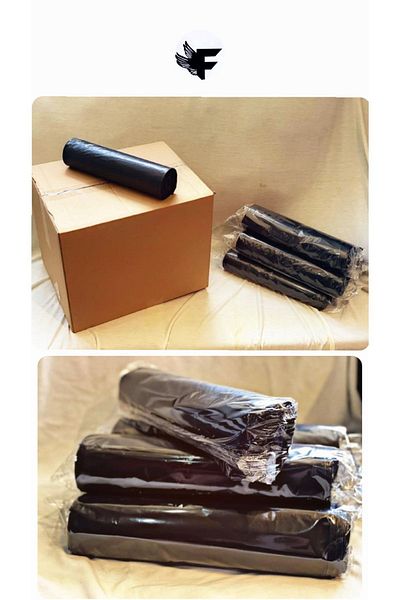 FİGANLAR 72x95 black Extra Durable Oversize Garbage Bag 10 packs