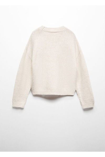 MANGO Kids Saçaklı örgü kazak