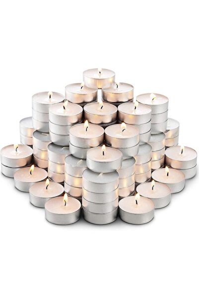 a&p 50 Adet 6 Gram Tealight Mum 1. Kalite Tealight Beyaz
