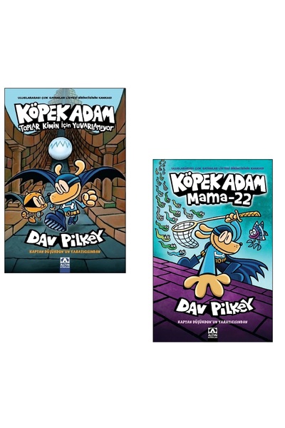 Altın Kitaplar KÖPEK ADAM SETİ 7 VE 8 TOPLAR KİMİN İÇİN YUVARLANIYOR + MAMA 2...