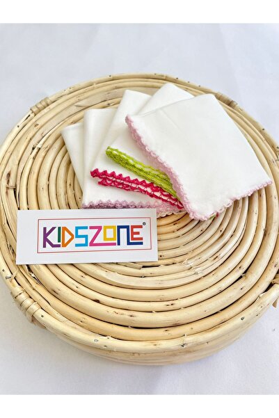 kidszone 10 Pack Cotton Mouth Wipes for Newborn Baby - 22*22 Cm