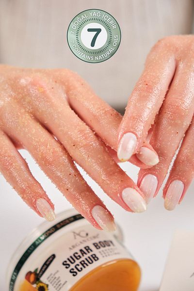 Argan Cure Renewing and Purifying Sugar Peeling 200 Ml (Contains 7 Natural Oils)