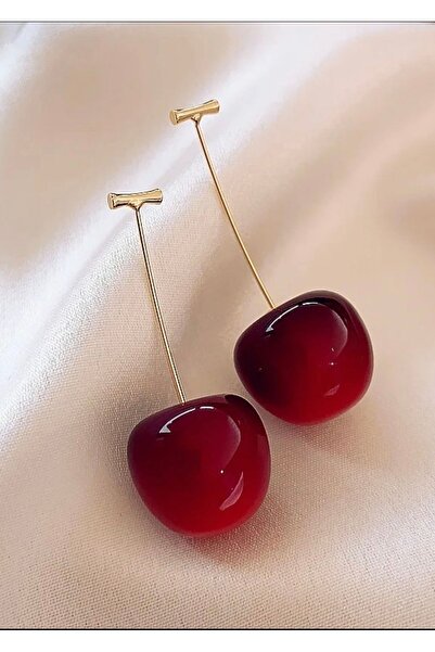 takıtarzım أقراط الكرز المتدلية للنساء