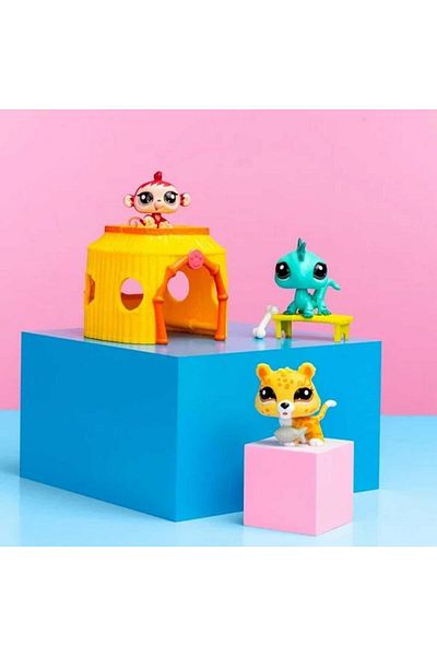 Hasbro Minis Forest Themed Littlest Petshop Figure Set - Animals 00515 (Koli̇ İtemi̇ S 03005158 )