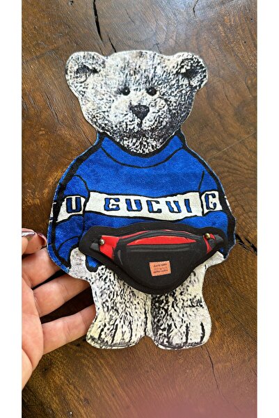 Gönülden Tasarım Spužva Torba komad amblem medveda za šivenje - 27x16 cm