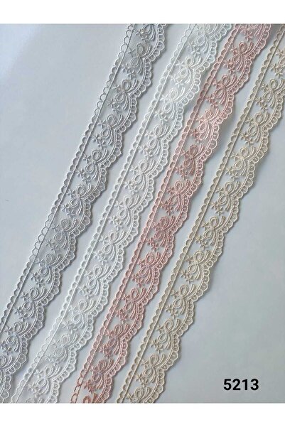 sarra Біла бантик-гупюр - 9 м / 5213