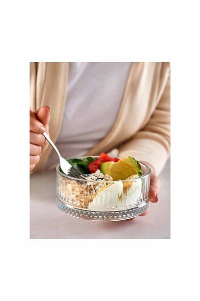 Paşabahçe Elysia Snack Bowl, 2 Pieces, Transparent, 515 cc
