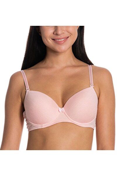 Valensa Pudra Pembe Desteksiz Dolgusuz Sütyen