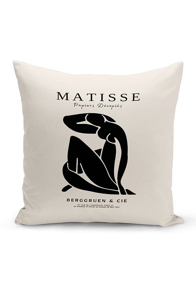 Bertille Home Art Series Double Sided Digital Printed Throw Pillow Case (Art Cushion Cover)