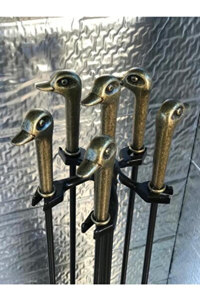 Imalat Şömine Maşa Kürek Takımı,şömine Aksesuarı