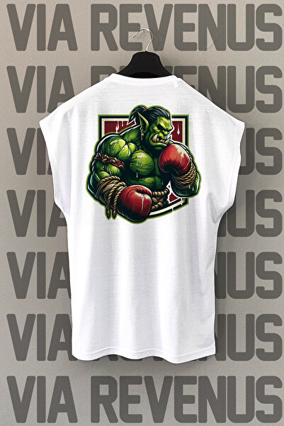 Vordevia Bela sportska majica - Leđa Štampano , Bez rukava ORK