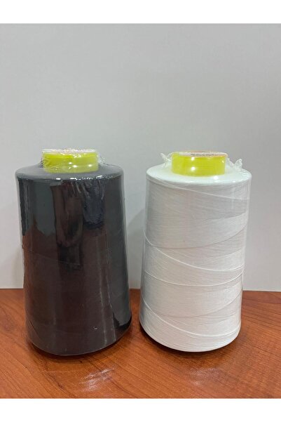 Kozalı Νο 120 νήματα ασπρόμαυρο σετ 2 5000 m.