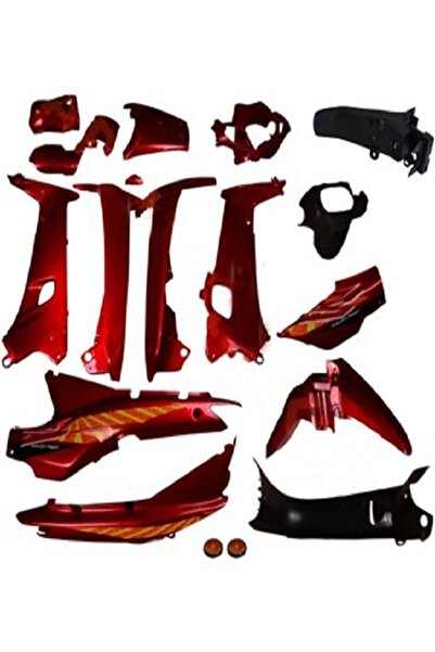 Genel Markalar Mondial Cup Kaporta Set Çelik - Kalipso [ Kırmızı ] Far Stopsuz