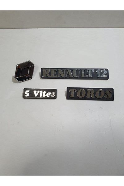 NURPAR Renault 12 Toros 5 Gear Lettering and Shutter Arm Set (R12)