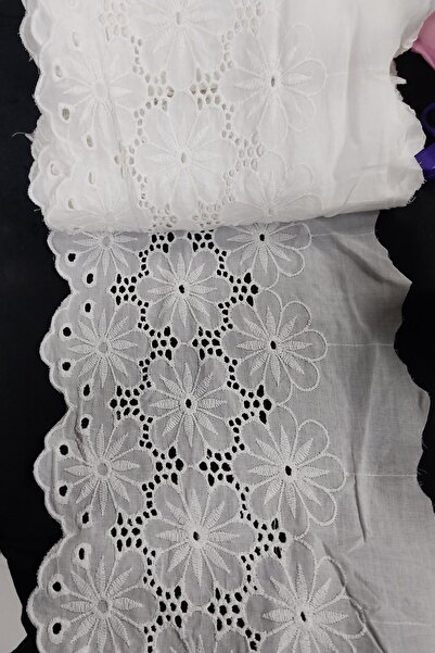 DUAYEN vual üzeri işleme nilüfer geniş fisto 1 metre