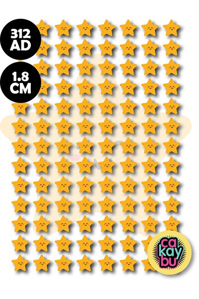 cakaybu Set de autocolante pentru profesori cu model de stele - 312 bucăți, 1...