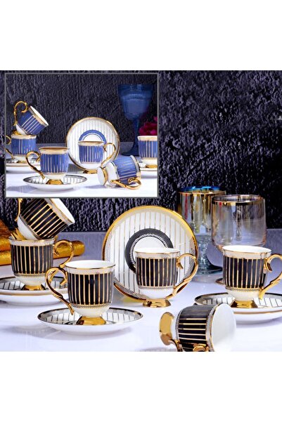 Kosova 6'lı Fincan Takımı 90cc - 2 Renk