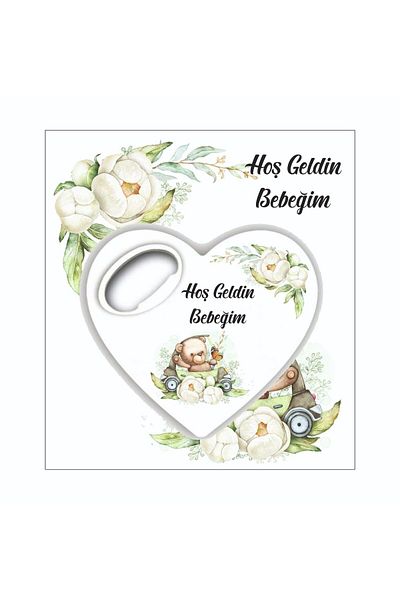 Ege ajans 10 Pieces of Heart OpeningMagnet- with Card and Gelatin