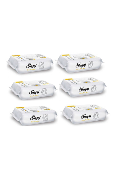 Sleepy Extra Sensitive Baby Islak Havlu 90' Lı X 6 Adet