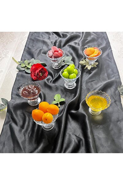 Zeryas Home 6-Piece Magnolia Footed Snack Bowl Set - Turkish Delight Bowl, Sugar Bowl, Jam Bowl and Presentation Bowl