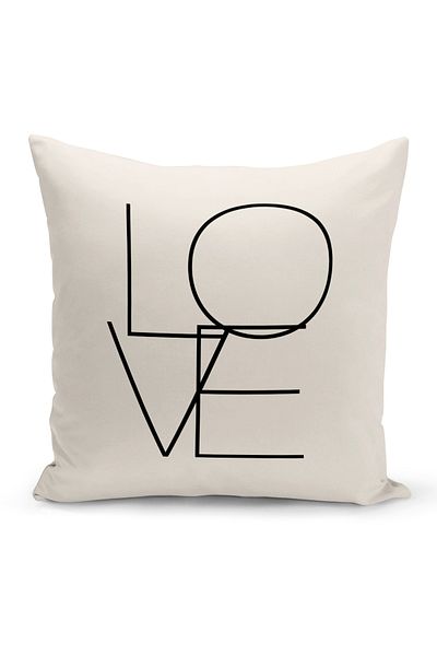 Bertille Home Vintage Series Double Sided Digital Printed Throw Pillow Case (Vintage Cushion Cover)