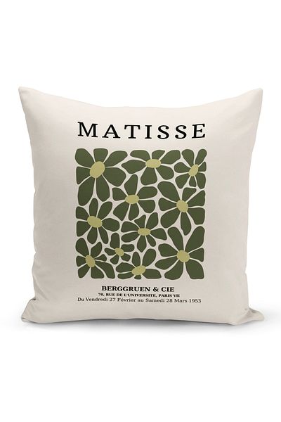 Bertille Home Art Series Double Sided Digital Printed Throw Pillow Case (Art Cushion Cover)