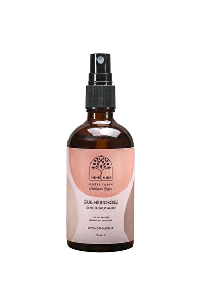 Nine&Mine Doğal Yaşam Organik Isparta Gülü Mayasıllı Hidrosol (ROSA DAMASCENA...