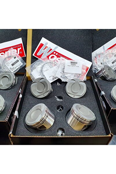 Wössner Thp Cooper S, Ds3, 207rc N14 1.6 16v Turbo Forged Piston Kit 77.25mm ...
