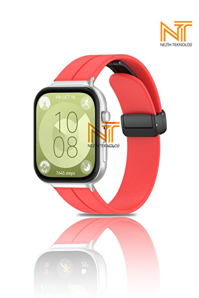 Nezih Case Huawei Watch Fit 3 / Fit 4 / Fit 4 Pro Uyumlu Magnet Toka A Kalite...