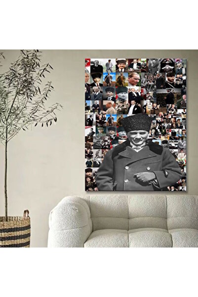Generic Brand TABLURI OFICIALE MULTIPLURI ATATURK PE PÂSLĂ DECOR DE PERETE PE...