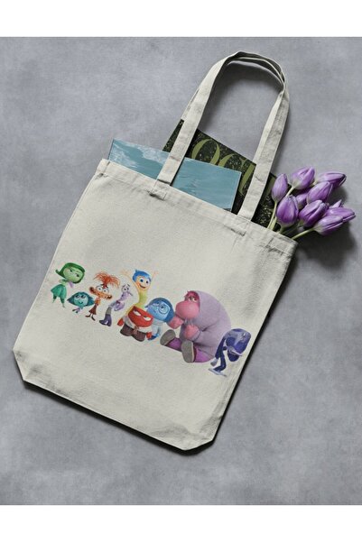 redame حقيبة حمل قماشية من سلسلة الأفلام ذات الوجه المقلوب Y2K Retro