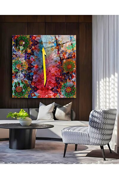 TAULART Elif Vav Dini İslami Kırılmaz Cam Tablo, Ev Ofis Hediyesi Yüksek Çözü...