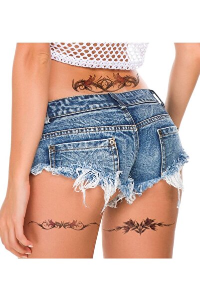 Mecit Tuhafiye Bel Bacak Vücut Geçici Dövme