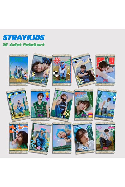 Güneş Kırtasiye Stray Kids ATE 15 Adet Fotokart