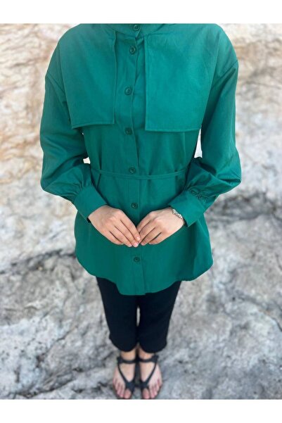 W WARGA Туніка з поясом на зав'язках