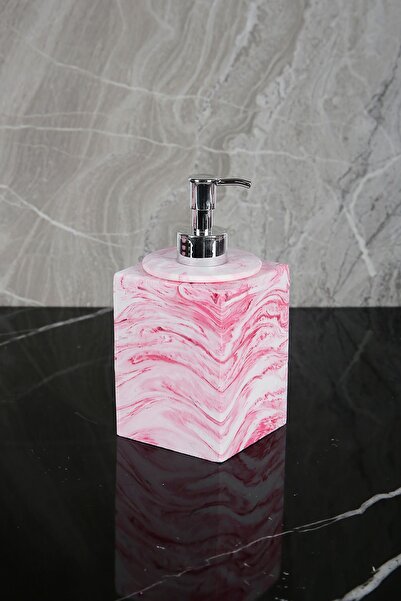 betonmall Σετ μπάνιου από μάρμαρο 7 τεμαχίων από σκυρόδεμα Δοχείο υγρού σαπουνιού Θήκη οδοντόβουρτσας Βαμβακερή θήκη για κεριά Δίσκος γλάστρα