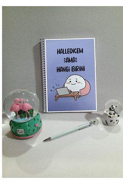 animeandyourworld Funny sayings notebook A4 size 1 piece 72 sheets (lined or checked) notebook