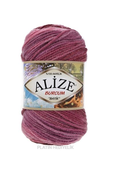 Alize Burcum Batik 100% Acrylic 100gr/210m 16 διαφορετικές επιλογές χρωμάτων