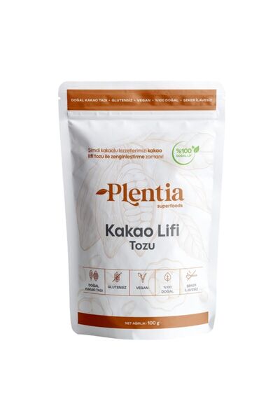 Plentia Superfoods Kakao Lifi Tozu 100g