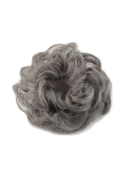 Ali The Stereo Mina Wig Elastic Bun Catarama cu Par / Gri