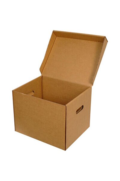 Kolici 41x33x31cm Arşiv Kolisi - Arşiv Kutusu - Klasör Kutusu - 14 Desi Kutu ...