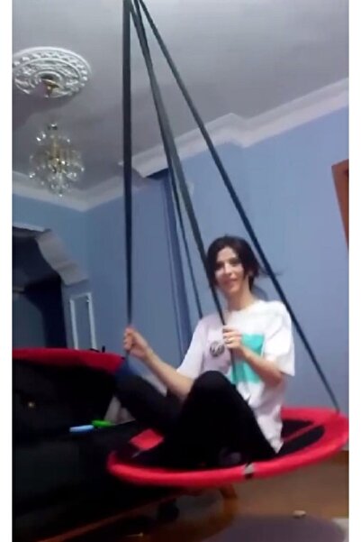 trendim Koza Salıncak 85 Cm Büyük Boy Ev Ve Bahçe Salıncağı