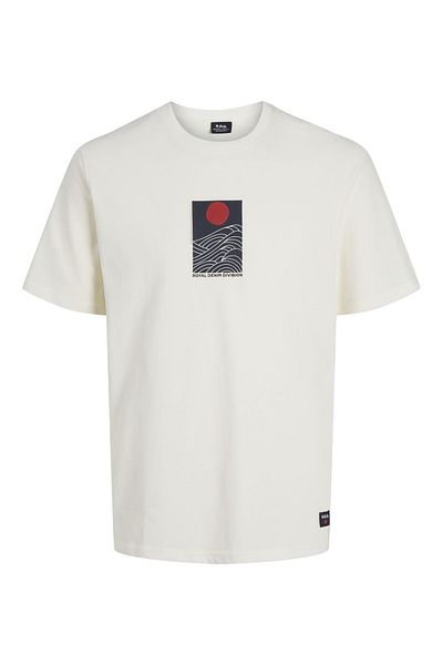 R.D.D. ROYAL DENIM DIVISION T-Shirt RDD bedrucktes Rundhals-T-Shirt