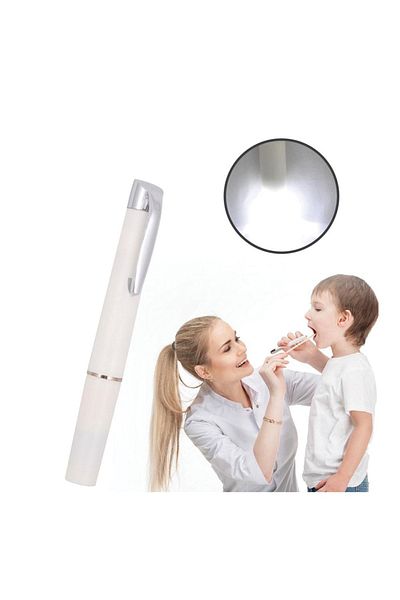 Hedibu 2-Piece Penlight Doctor Examination Lighted Collar Pen