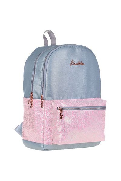 KAUKKO Rucsac Amazing B Litera Albastru Roz 42 X 33 X 21 Cm K1575
