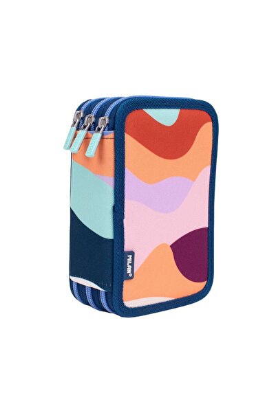 Milan 081364fn Fun Renkli 3 Cepli Setli Kalem Çantası