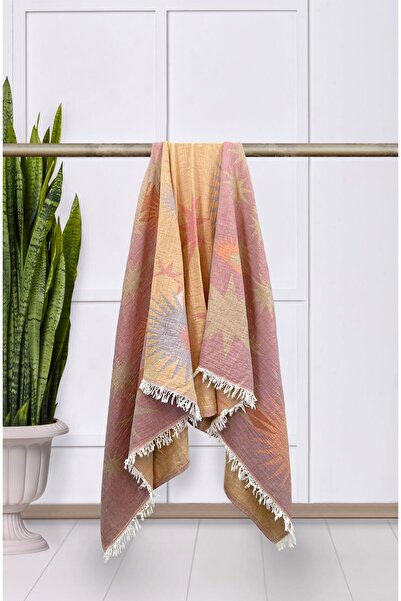 Ellia Soft Müslin Peştamal Havlu %100 Pamuk Plaj Havlusu Yumuşak Doku Banyo H...