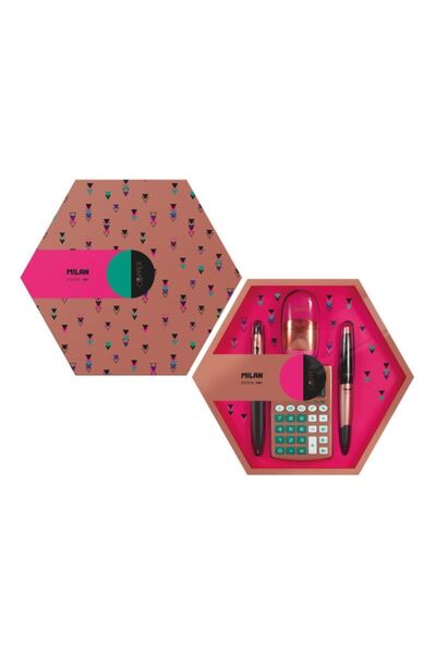 Milan Mılan 8739 Copper Altıgen Renkli Hediye Set 1